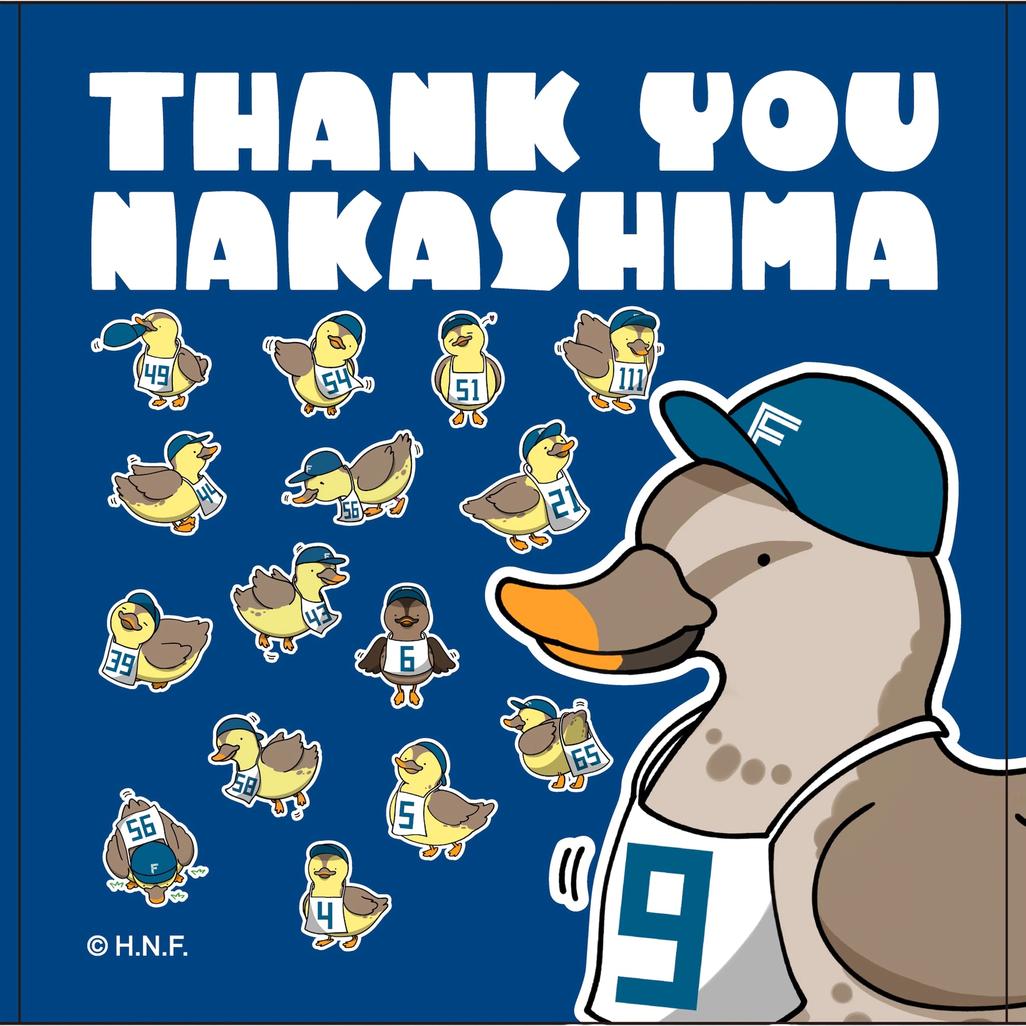 北海道日本ハムファイターズ Karugamo thank you goods、 ファイターズ