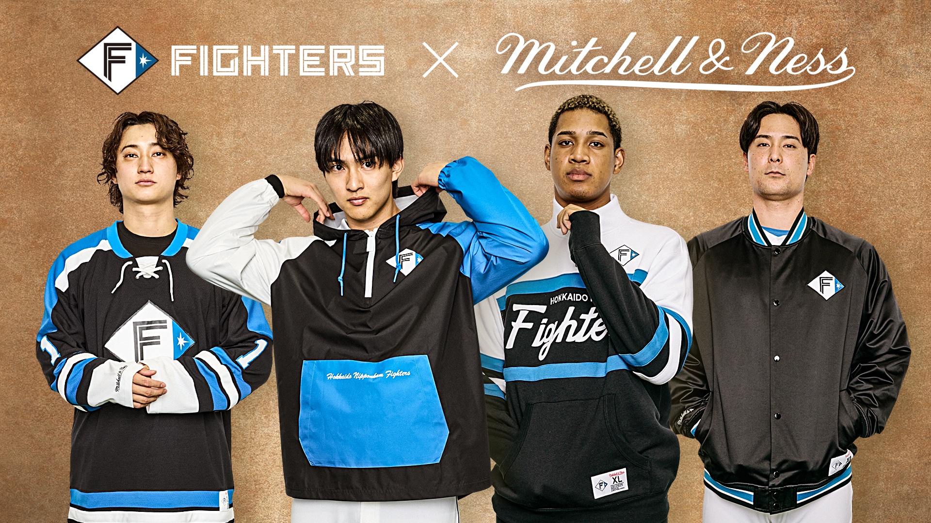 ミッチェルアンドネス オールスター NFL 48サイズ 正規品 セレブ着用 Mitchell & Ness × Hokkaido Nippon-Ham Fighters | FIGHTERS OFFICIAL